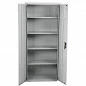 Armoire de rangement métallique