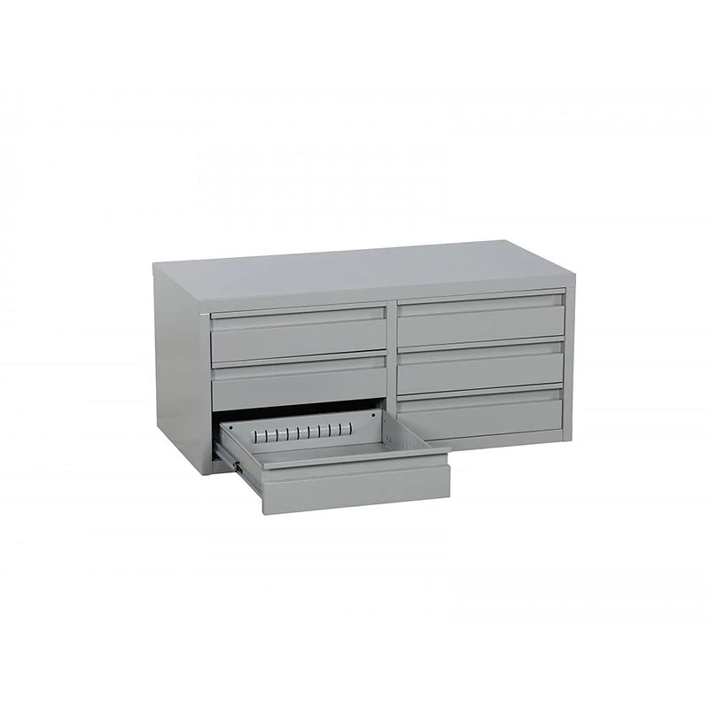 Caisson 6 tiroirs pour armoire de rangement