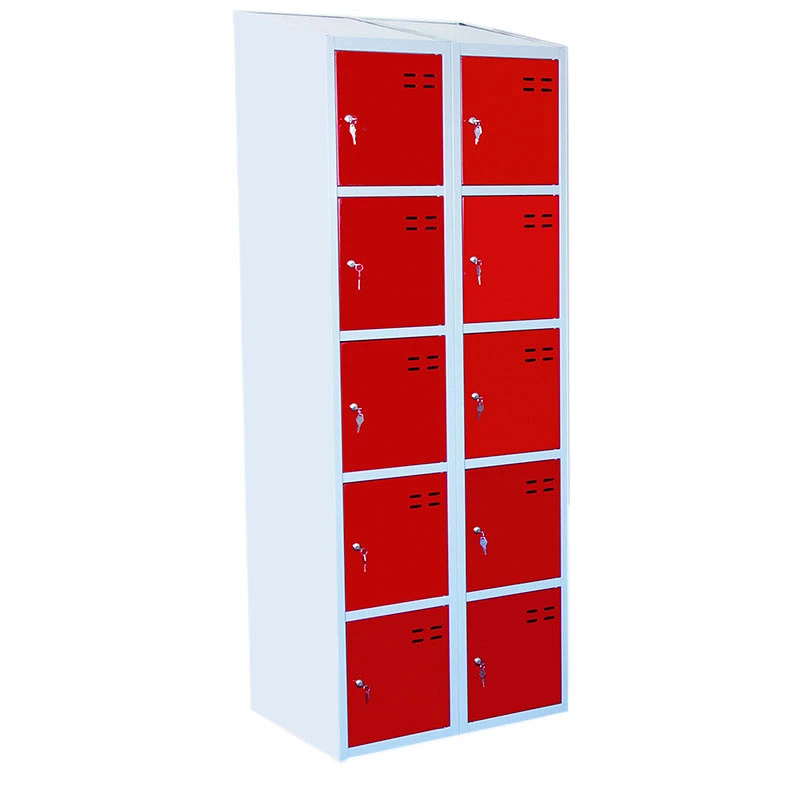 Vestiaire à petits compartiments sécurisés