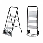 Diable escabeau pliable – 3 marches Diable escabeau pliable – 3 marches