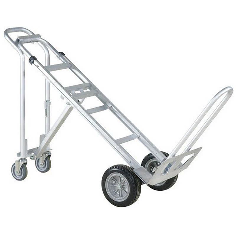 Diable aluminium convertible – 3 positions, jusqu’à 350 kg