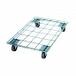 Plateau roulant avec fil électrozingué – Charge 400 kg