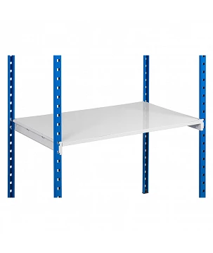 Plaques métalliques pour rayonnage léger