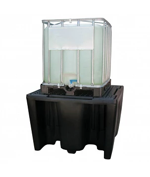 Bac de rétention plastique pour IBC – 1 ou 2 IBC