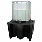 Bac de rétention plastique pour IBC – 1 ou 2 IBC